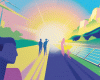 The cover of the Daybreak climate board game.