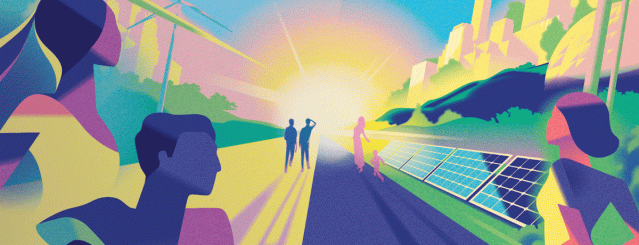 The cover of the Daybreak climate board game.