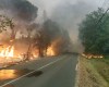 The 2026 Gironde wildfire.