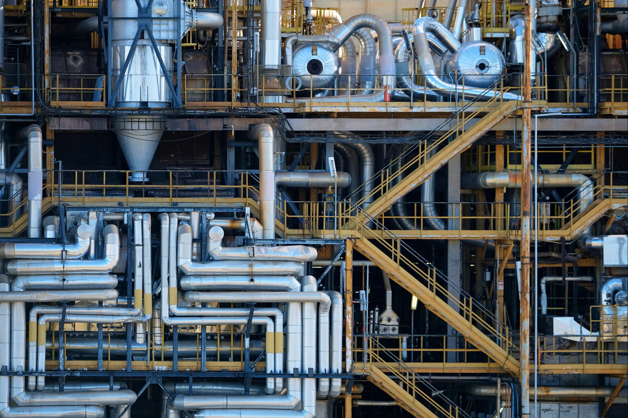 A carbon capture facility.